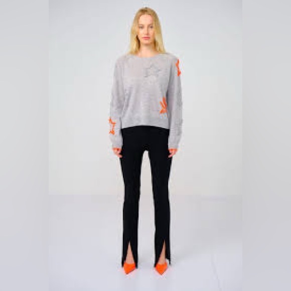 Brodie Starlight PomPom Cashmere Sweater